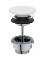 Ideal Standard Príslušenstvo - Umývadlová výpusť, ClickClack, biela E265301