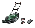 Bosch Zahradní technika - 36V AKU sekačka na trávu, záběr 40 cm, 2x aku 2,0 Ah, nabíječka 06008B9F01