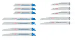 Bosch Příslušenství - 12dílná sada pilových plátků 2607011821