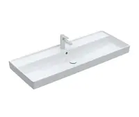 Villeroy & Boch Collaro - Umyvadlo nábytkové 120x47 cm, s přepadem, otvor pro baterii, alpská bílá 4A33C501