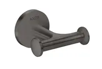 Axor Universal Circular - Dvojháčik, kefovaný čierny chróm 42812340