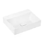 Hansgrohe Xevolos E - Umývadlo 60x48 cm, bez prepadu, bez otvoru na batériu, SmartClean, biela 61095450