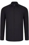G926 DEWBERRY MEN'S SHIRT-BLACK