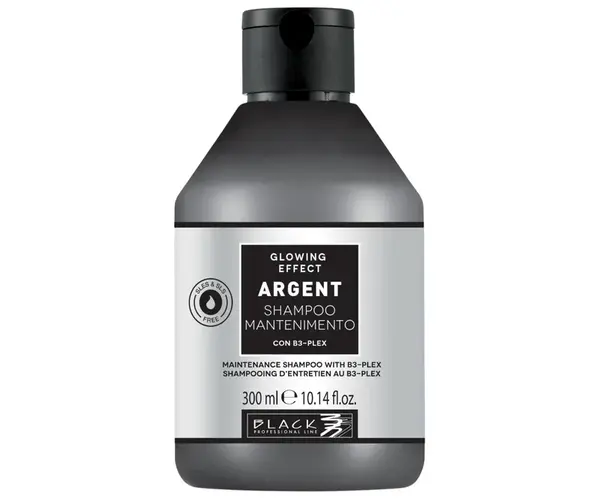 Šampon pro poškozené a lámavé vlasy Black Professional Argent Glowing Effect Shampoo - 300 ml + dárek zdarma