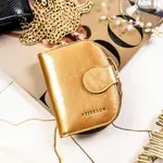 Dámská kožená peněženka zlatá - Peterson Gracie