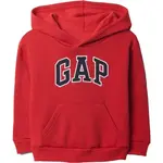GAP V-LOGO PO Detská mikina, červená, veľkosť 2Y