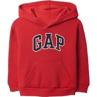 GAP V-LOGO PO Detská mikina, červená, veľkosť 2Y