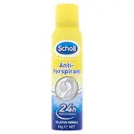 Scholl Antiperspirant na nohy Extra fresh sprej 150 ml
