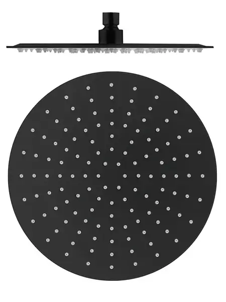 RAV Slezák Sprchy - Hlavová sprcha, průměr 30 cm, matná černá KS0001CMAT