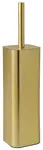 Sapho Gedy Doplňky - WC štětka na postavení, matná zlatá 133488