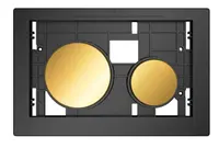 Tece TECEloop - Ovládání splachování, bez vrchního krytu, tlačítka zlatá 9240668