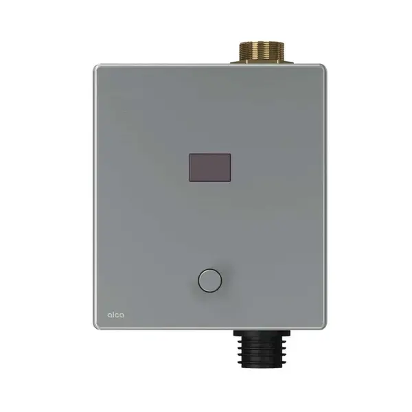 Alcadrain Ovládací tlačítka - Elektronické ovládání splachování, s manuálním ovládáním, síťové napájení, nerez ASP3-KT