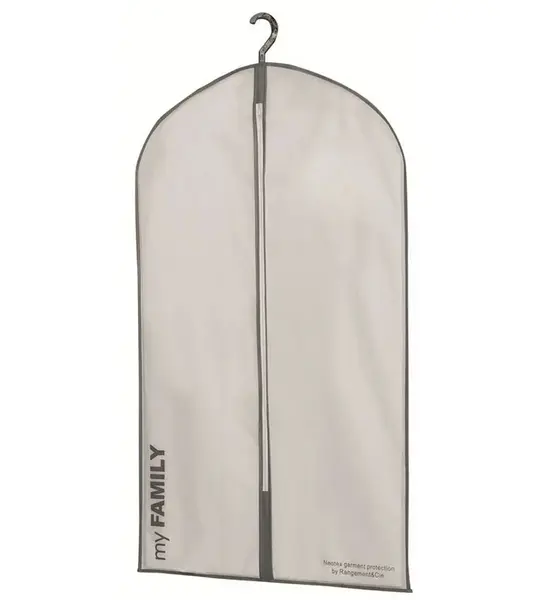 Compactor Organizace šatníku - Obal na šaty 60x100 cm, bílá RAN630