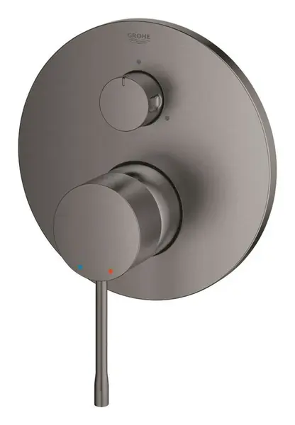 Grohe Essence - Baterie pod omítku pro 3 spotřebiče, kartáčovaný Hard Graphite 24092AL1