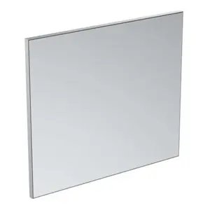 Ideal Standard Mirror&Light - Zrcadlo 80x70 cm s rámem T3357BH