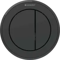 Geberit Splachovací systémy - Oddálené ovládání typ 10, pneumatické, pro 2 množství splachování, matná černá 116.057.16.1