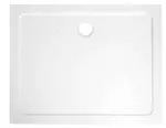Aqualine Vaničky - Sprchová vanička TECMI 100x90x3 cm, bílá PQ10090