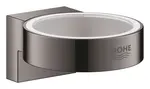 Grohe Selection - Držák skleničky/mýdelníku, Hard Graphite 41027A00