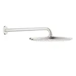 Grohe Rainshower - Hlavová sprcha Cosmopolitan 310 s ramenem 38 cm, 1 proud, supersteel 26066DC0