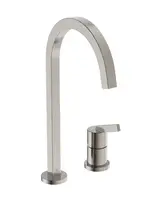 Ideal Standard Gusto - Dřezová baterie, 2-otvorová instalace, ocel BD423GN