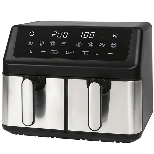 ProfiCook FR 1296 H Dvojitá horkovzdušná fritéza 2000W