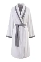 Bavlnený župan BOSS LORD W Greige M