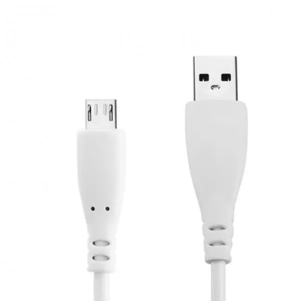 Datový kabel USB ALIGATOR RX550 nabíjecí, White