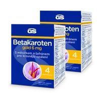 GS Betakaroten gold 6 mg, 2 × 135 kapslí