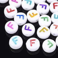 Initial Acrylic Beads