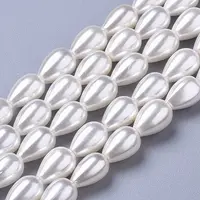 Polished Shell Pearl Beads Strands