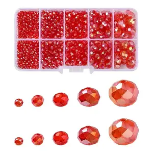 Electroplate Glass Beads Strands