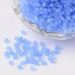 8/0 Frosted Round Glass Seed Beads