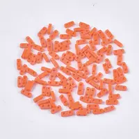 2-Hole Opaque Glass Seed Beads