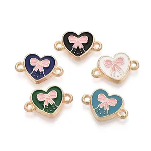 Alloy Enamel Connector Charms