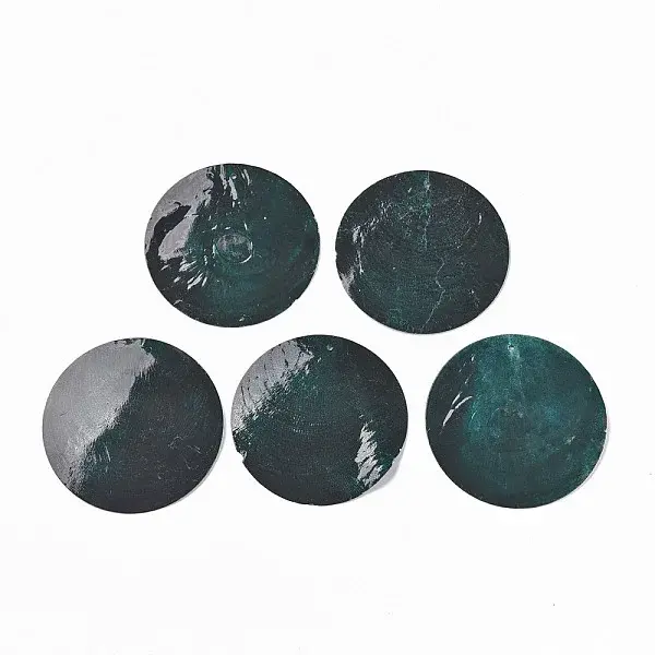 Natural Capiz Shell Big Pendants