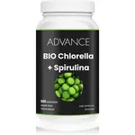 Advance Chlorella + Spirulina tablety pro detoxikaci organismu a podporu imunity 1000 tbl