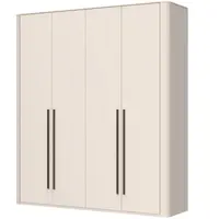 Čtyřdveřová šatní skříň renfri - kašmír