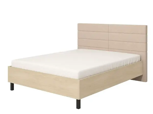 Manželská postel 160x200cm anita - dub světlý