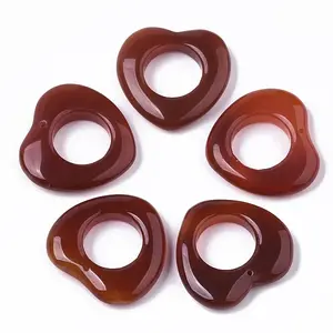 Natural Carnelian/Red Agate Pendants