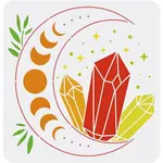 Plastic Reusable Drawing Painting Stencils Templates