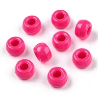 Opaque Plastic Beads