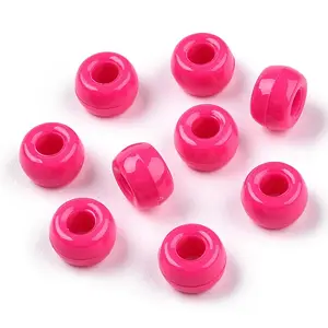 Opaque Plastic Beads