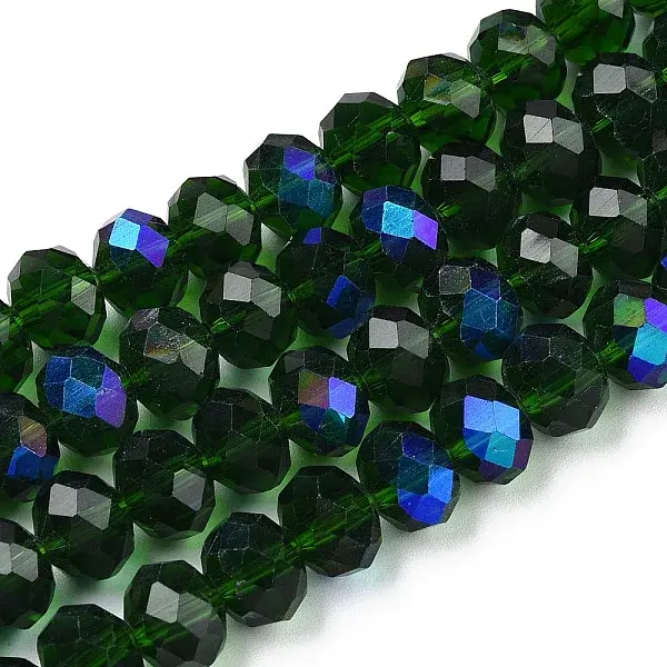 Electroplate Glass Beads Strands