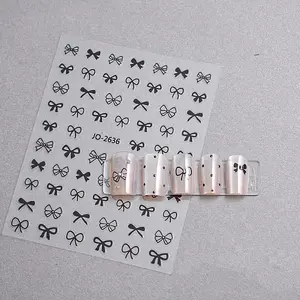 Bowknot Self Adhesive Nail Art Stickers