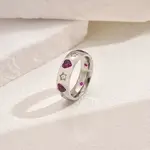 Brass Micro Pave Cubic Zirconia Rings for Women