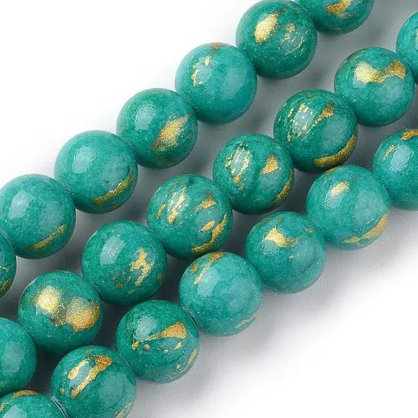 Natural Mashan Jade Beads Strands