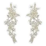 Embroidered Floral Lace Collar