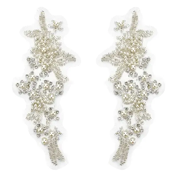 Embroidered Floral Lace Collar