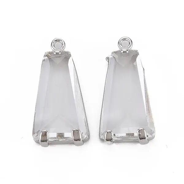 Transparent Glass Pendants