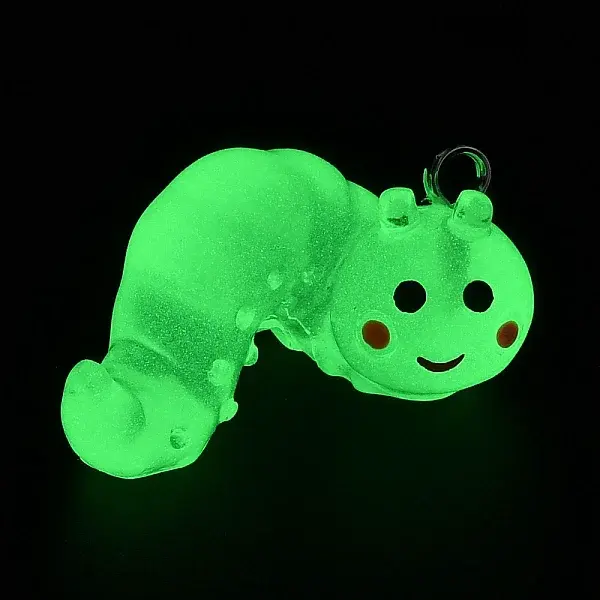 Luminous Transparent Resin Pendants